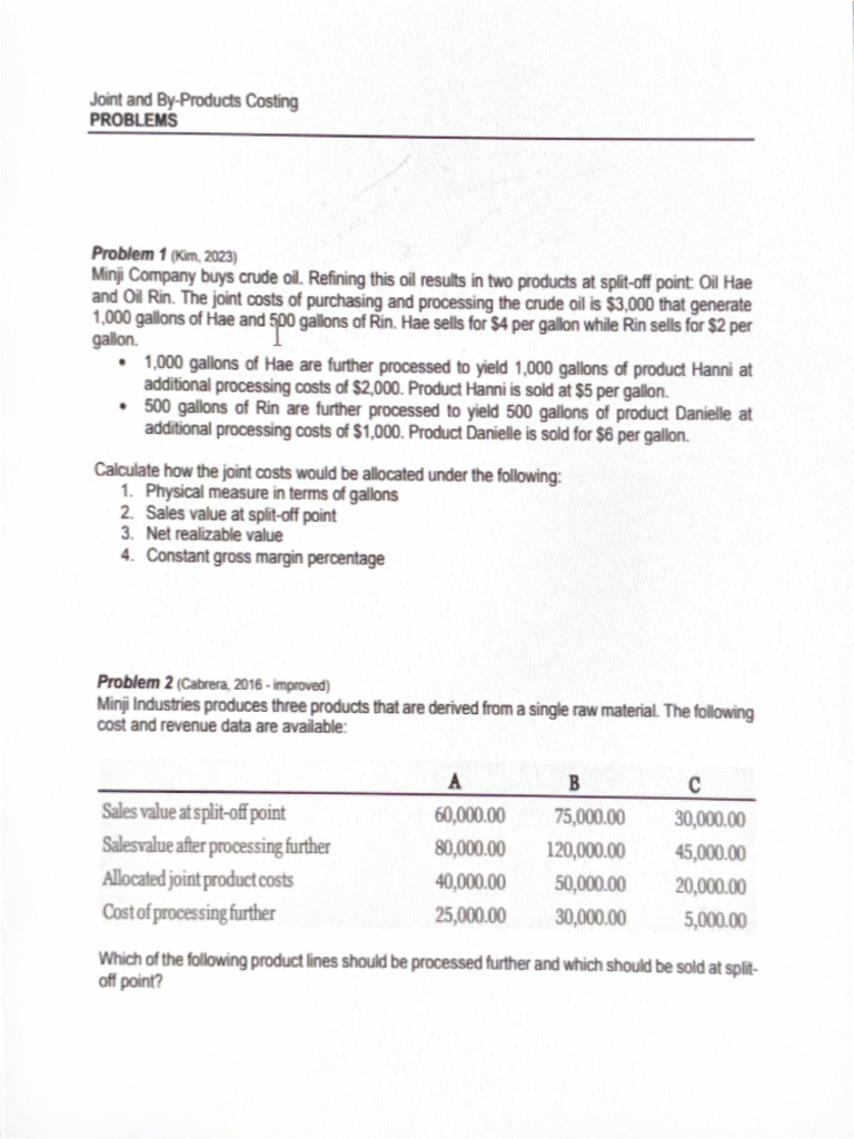 Manufacturing Cost Standards Pdf