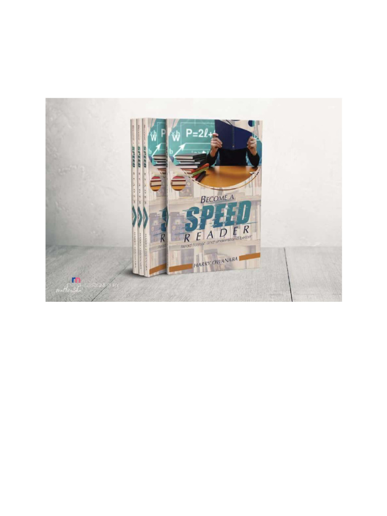 512362256BECOMEASPEEDREADER | PDF | Speed Reading | Reading Comprehension