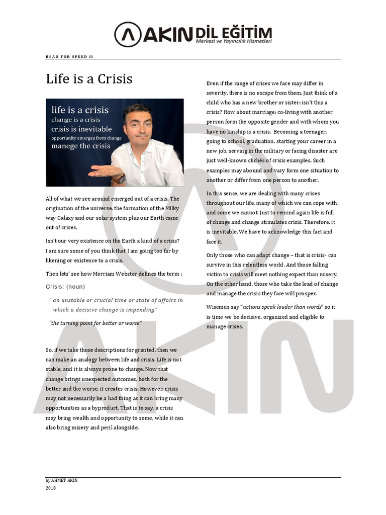 Crisis Makale Akin 105575 | PDF