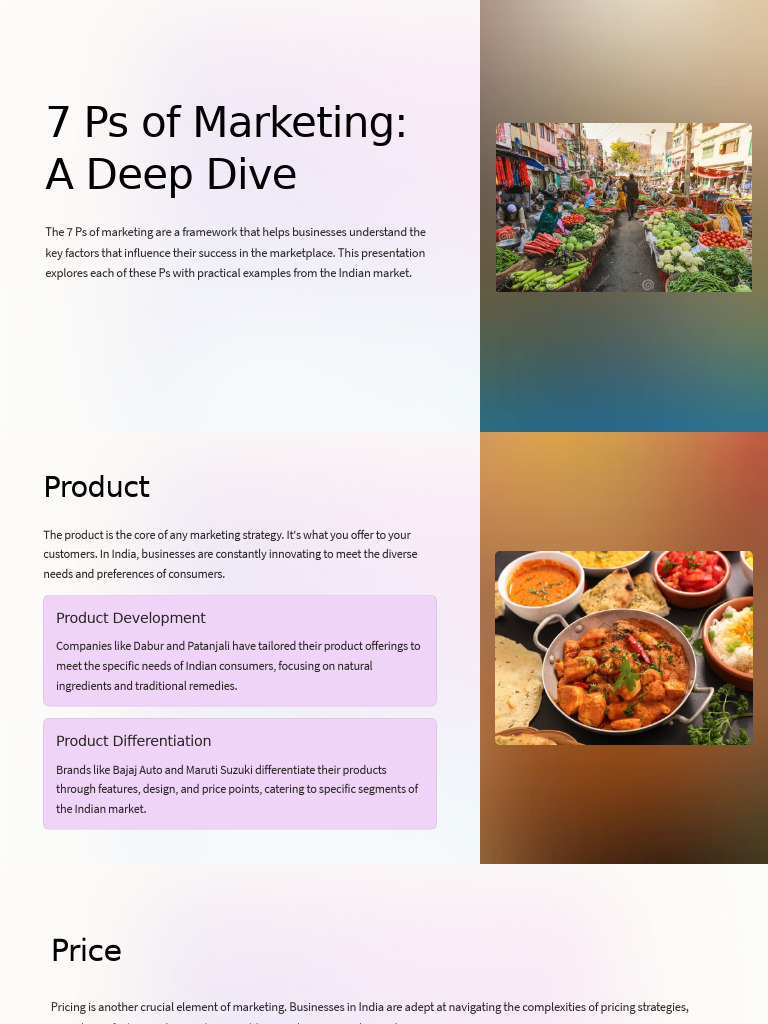 7 Ps of Marketing A Deep Dive | PDF | Pricing | Marketing