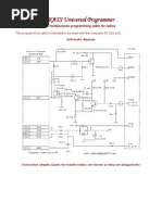 A Universal Programming Cable For Radios: Schematic Diagram | PDF.