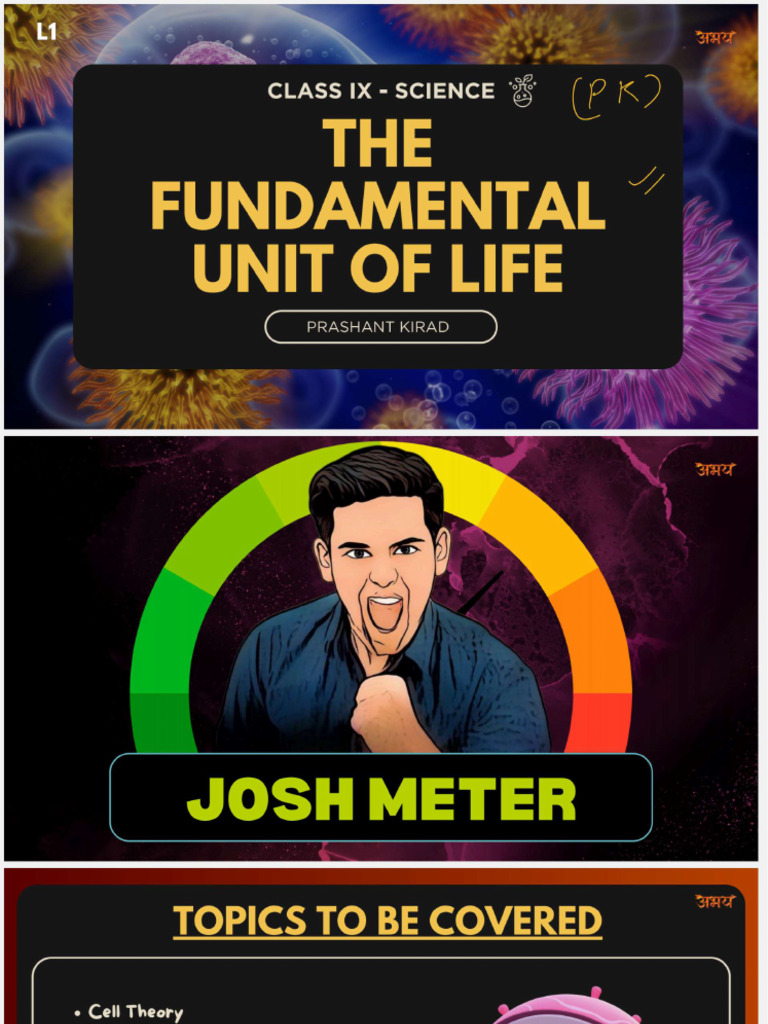 The Fundamental Unit of Science | PDF