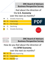 DRC Board Advisors Business Perspective Survey February 10 2012
