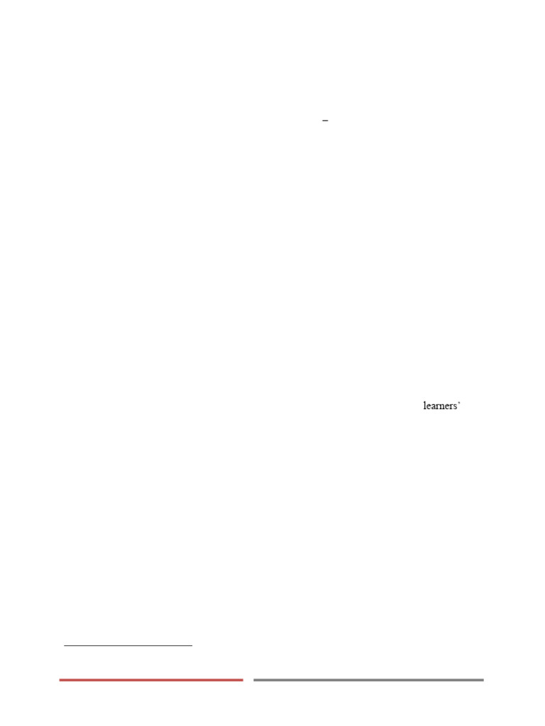 CDC Module 2 Lesson 1 Annex 1 Definitions of Curriculum | PDF ...