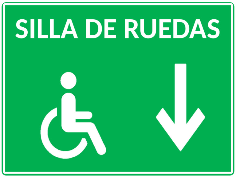 Letrero Silla de Ruedas | PDF