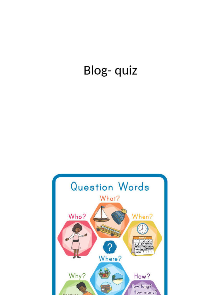 Blog - Quiz | PDF