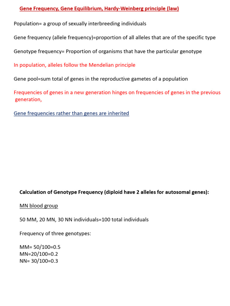 UG Set 8-Hardy-Weinberg-22 | PDF | Allele | Zygosity