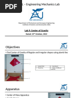 Understanding Centre of Gravity in Shapes | PDF | Center Of Mass | Force