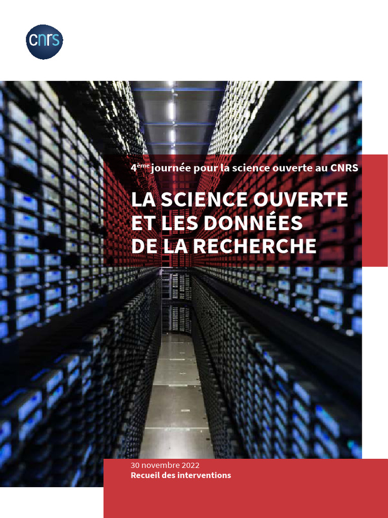 Science ouverte et partage des données | PDF | Libre accès | Science