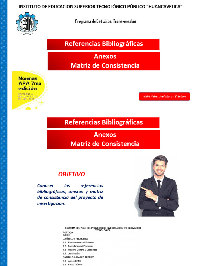 Referencias y Matriz de Consistencia en Investigación | PDF