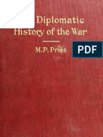 Price Diplomatic History of the War 2th Edition