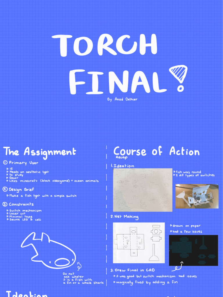 Fish Light Design Project Recap | PDF | Fish | Sharks