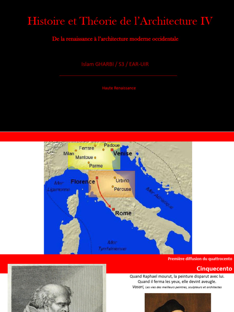 Architectes de la Haute Renaissance | PDF
