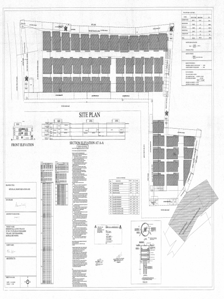 Site and Floor Plan | PDF