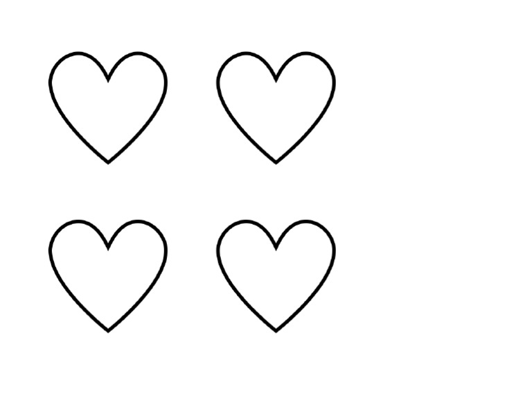Heart Template | PDF