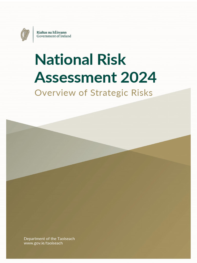 National Risk Assessment 2024 Overview | PDF | Cost Of Living | Taxes
