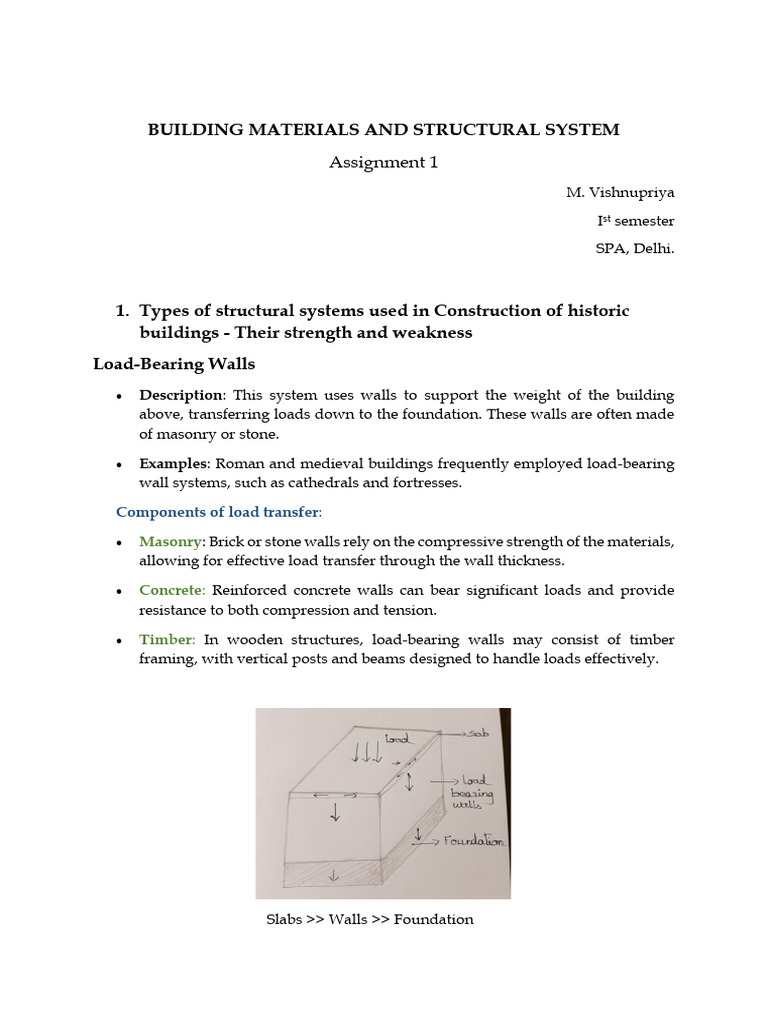 Trabeated Structural Systems Explained | PDF | Dome | Vault (Architecture)