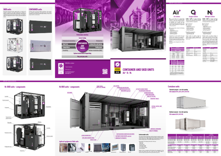 N GEN Container and Skid Units 950469 | PDF | Nitrogen | Oxygen