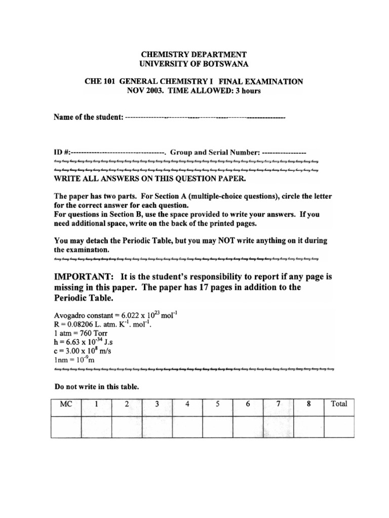 03 S 1 Che 101 | PDF | Ionic Bonding | Chemical Bond