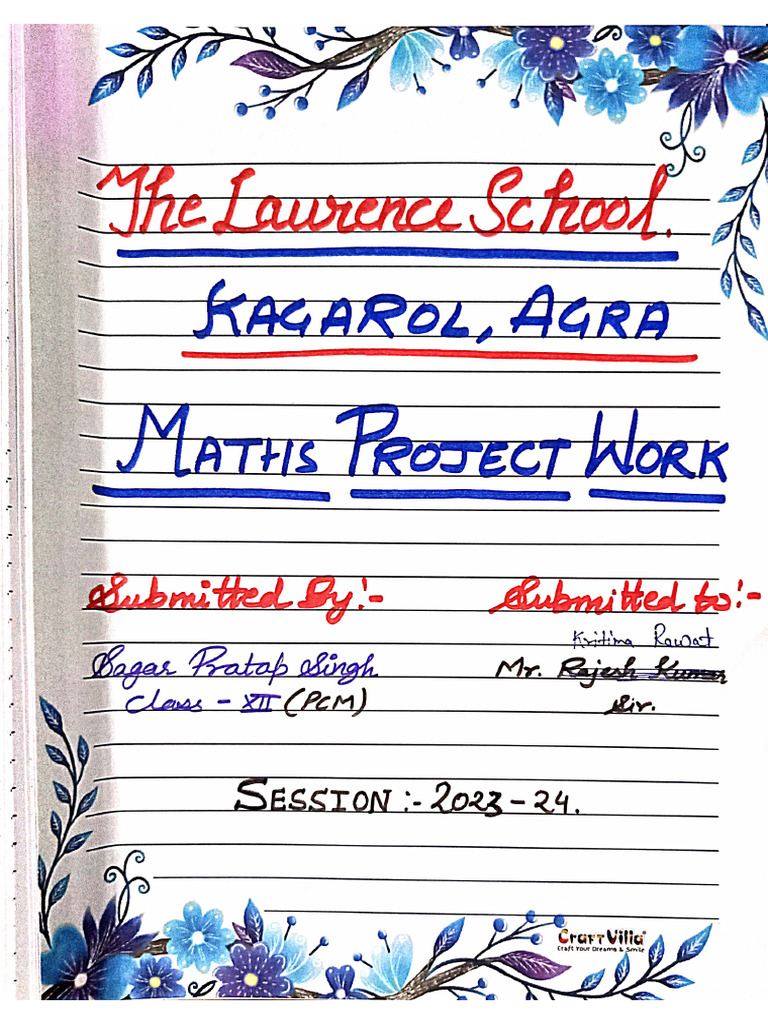 Maths Project | PDF
