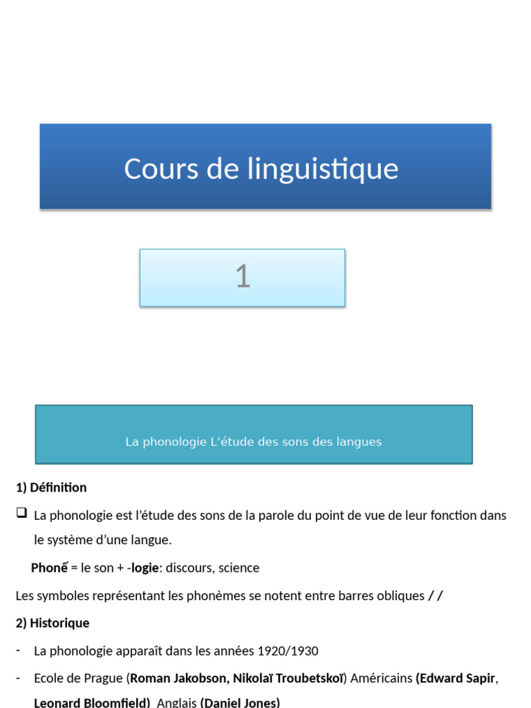 Introduction à la phonologie et morphologie | PDF | Phonologie | Syllabe