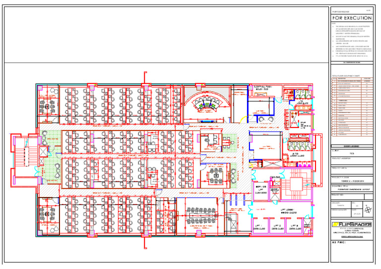 t5 - 8th Floor - 30.11.23-Furniture Dimension Layout | PDF