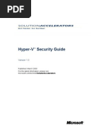 Hyper-V Security Guide