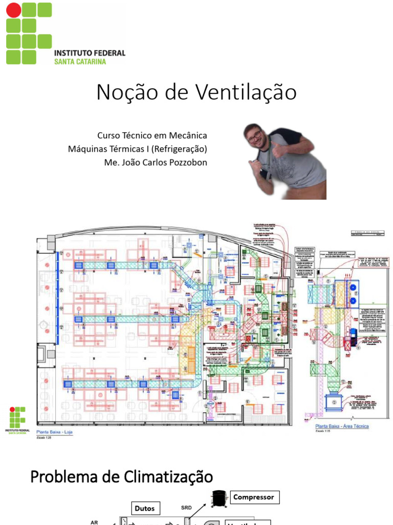 Aula 7 - Ventilação | PDF | Pressão | Engenharia Mecânica