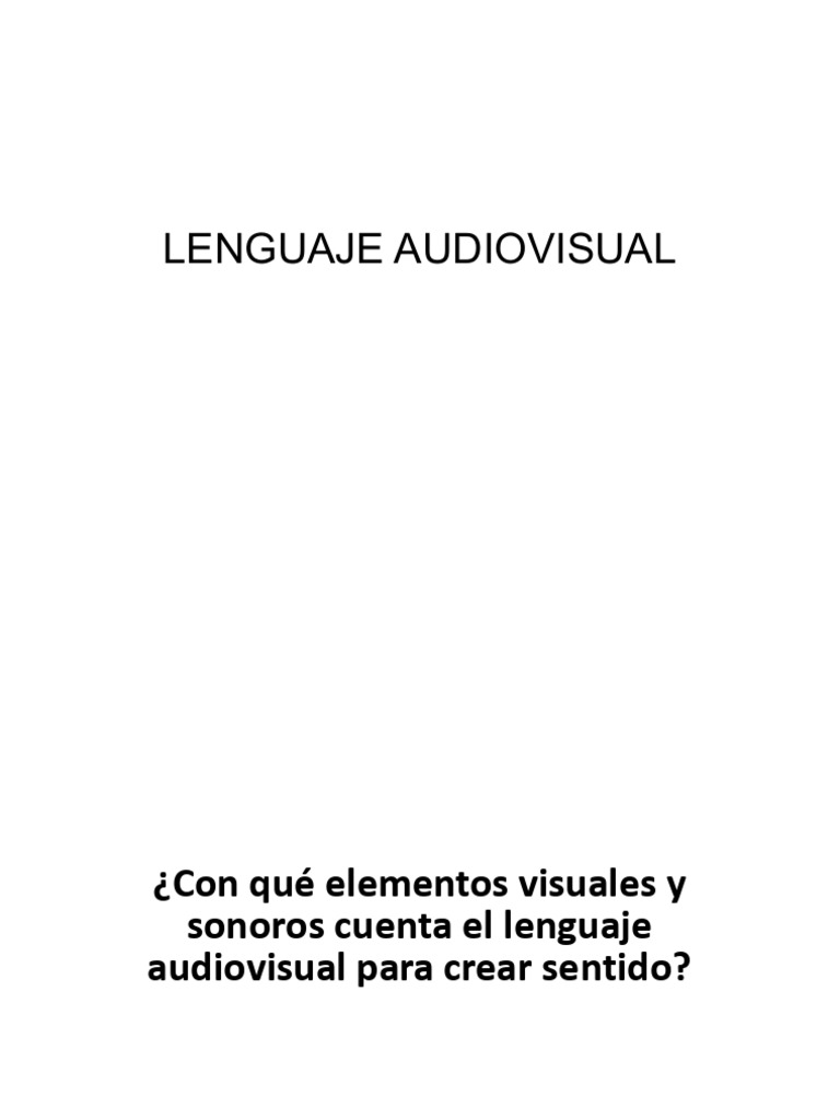 Lenguaje Av | PDF