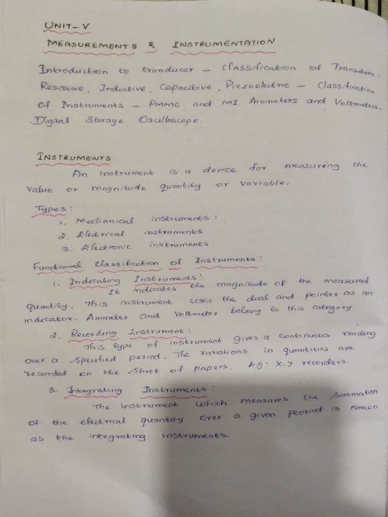 BEEE Unit 5 Notes | PDF