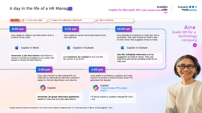 Microsoft 365 Copilot for HR Managers | PDF | System Software | Office ...