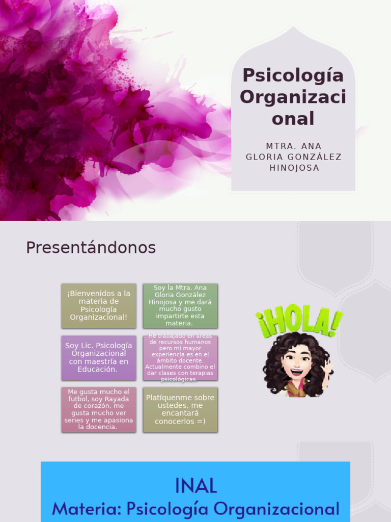 Introducción a la Psicología Organizacional | PDF | Reclutamiento ...