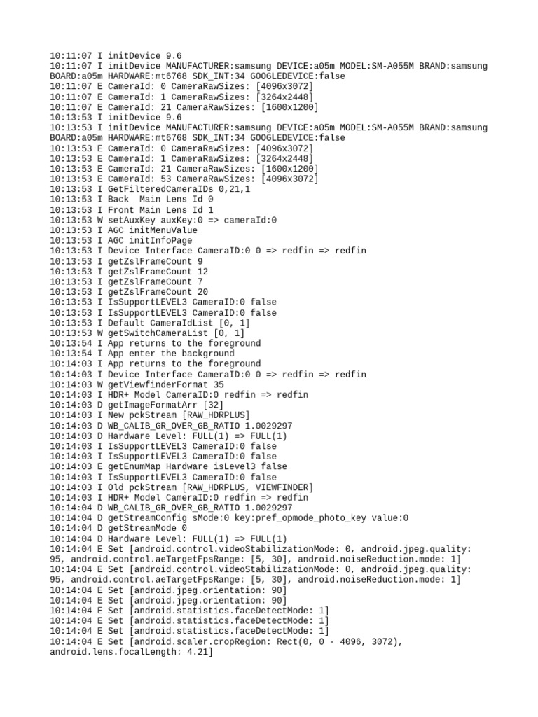 Log 20241229 | PDF | Smartphone | Consumer Electronics