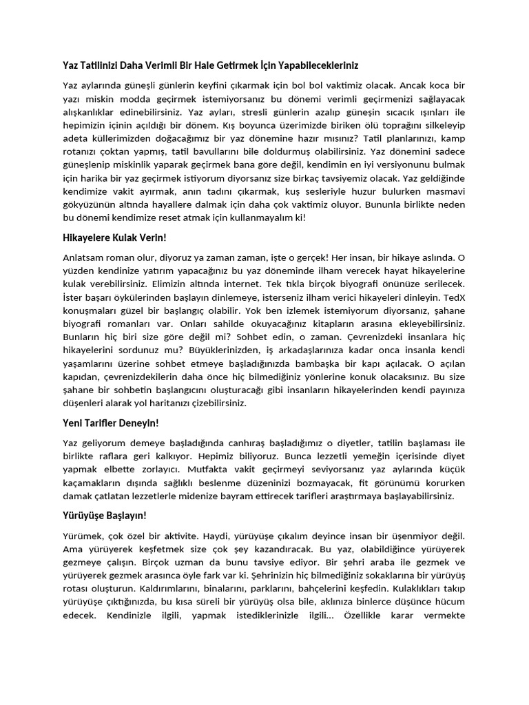 Örnek Meti̇n | PDF