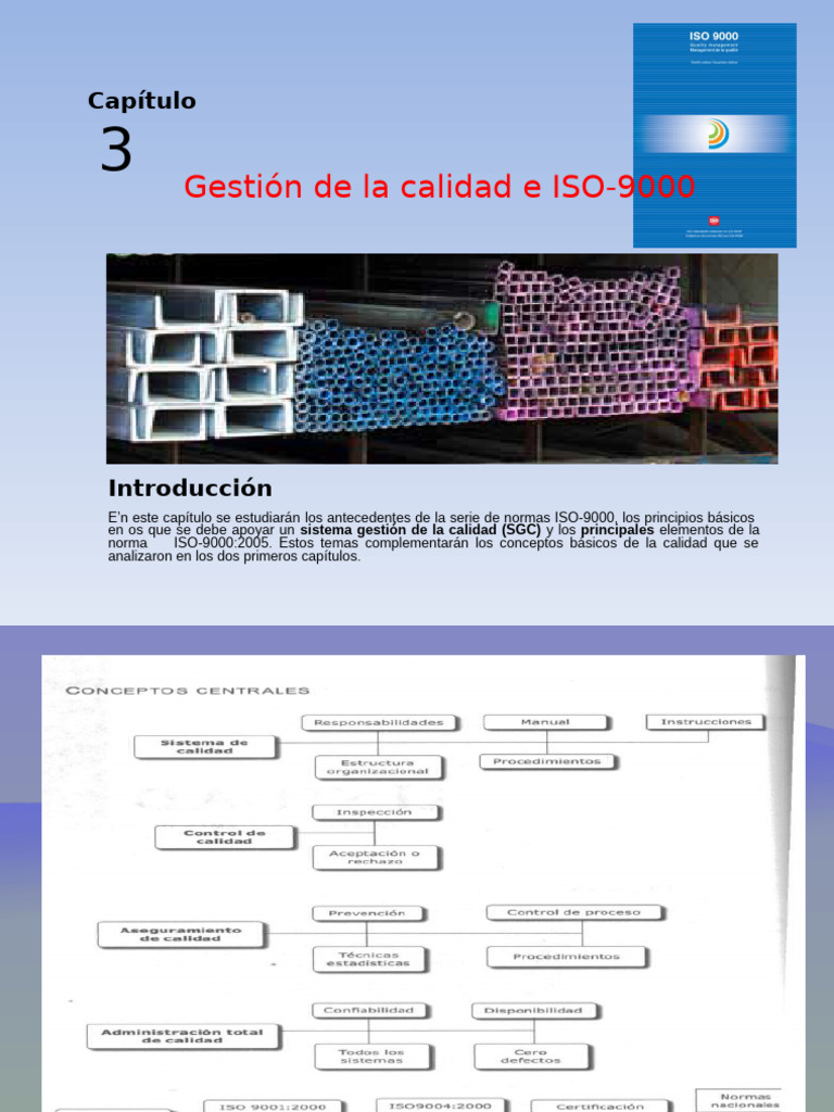 Capitulo 3 | PDF | Calidad (comercial) | Sistema de manejo de calidad