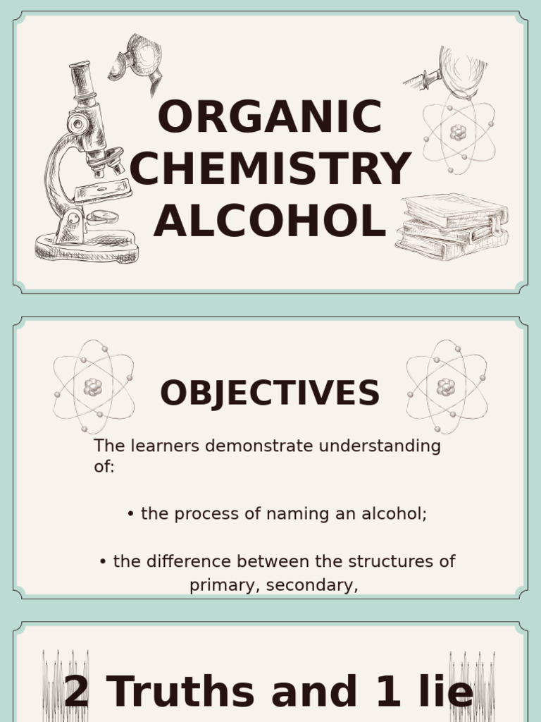 Alcohols Pdf Functional Group Ester