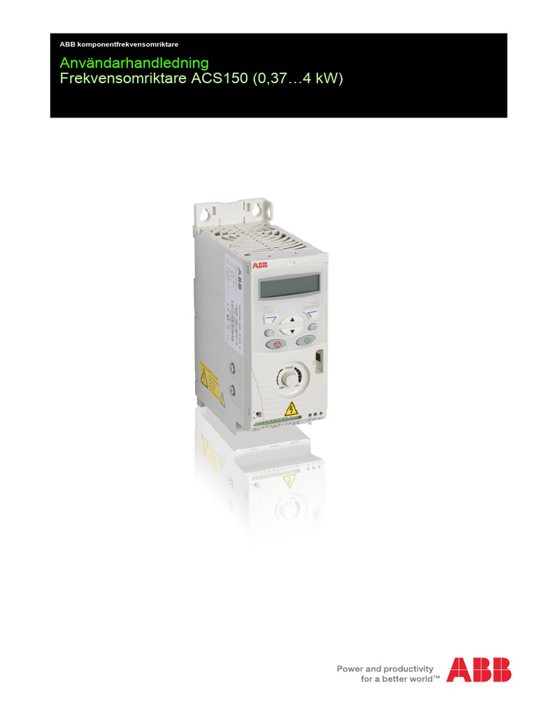 Abb-Acs150 SV | PDF