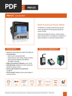 SATEC PRO Series PM335/EM235 Overview | PDF | Electrical Engineering ...