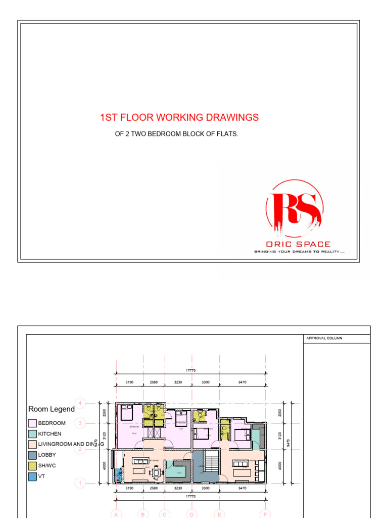 1st Floor Plans for Two-Bedroom Flats | PDF | Culture Of Queensland ...