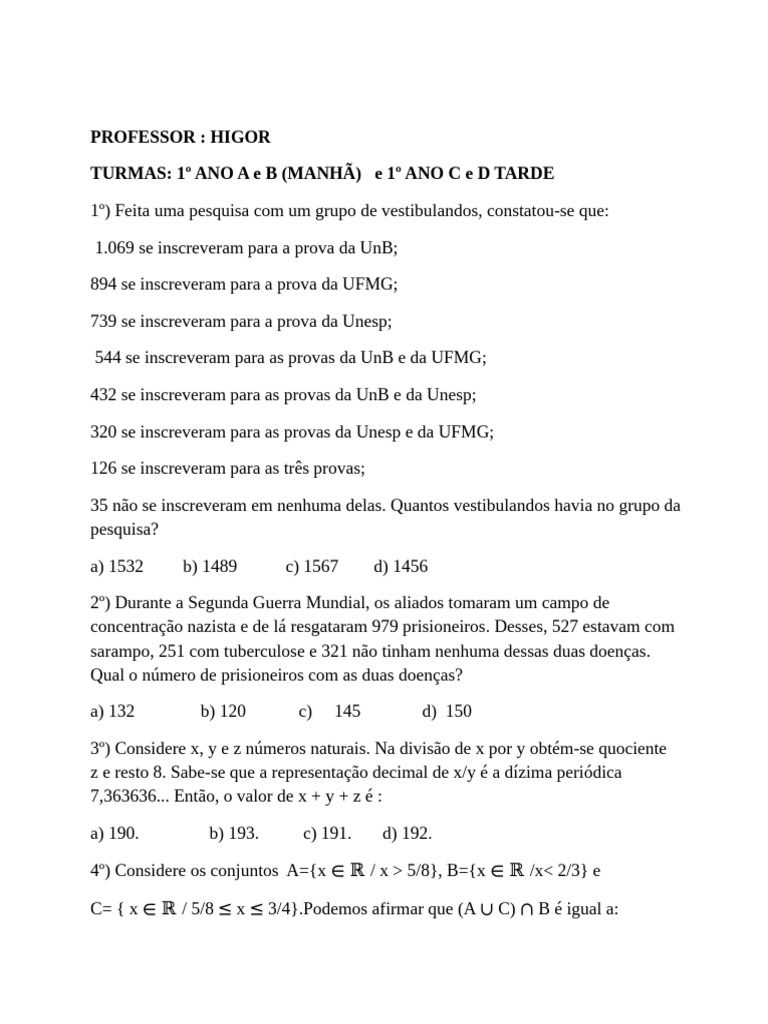 1ºANO FÉLIX | PDF