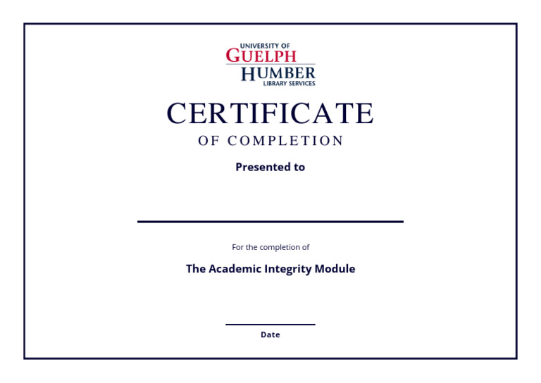 Academic Integrity Module Completion_Academic Integrity Module - GH ...
