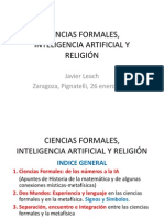 Ciencias Formales y Religion