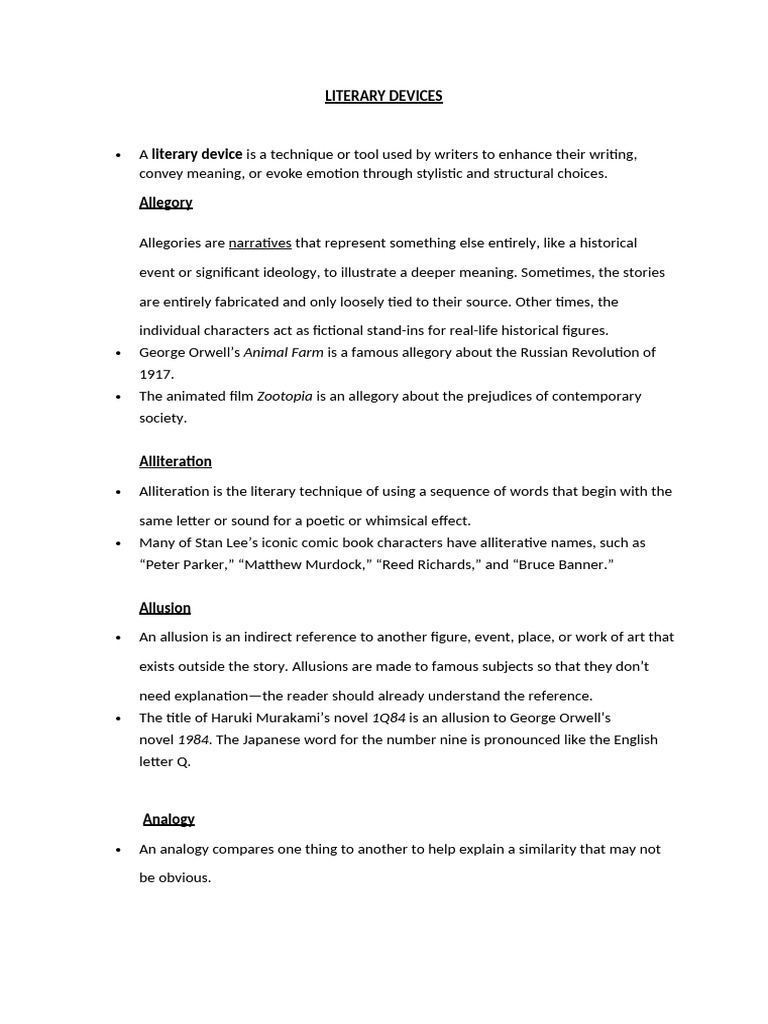literary-devices-pdf-metaphor-satire