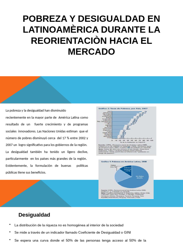 Pobreza y Desigualdad en Latinoamérica | PDF | Desigualdad social ...