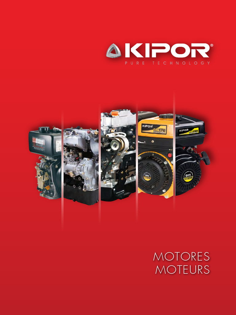 Moteurs Diesel KIPOR: Performances Écologiques | PDF | Moteur diesel ...