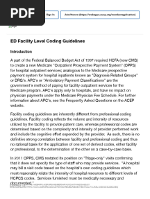 ED Facility Level Coding Guidelines _ ACEP