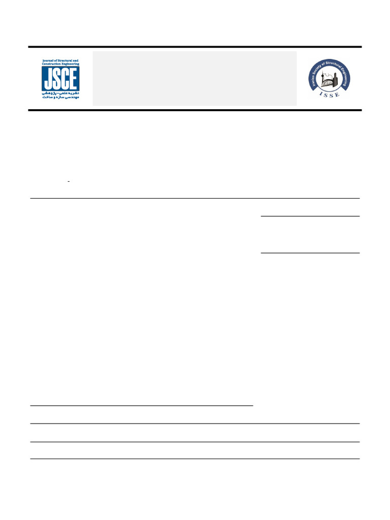 JSCE - Volume 11 - Issue 5 - Pages 94-110 | PDF