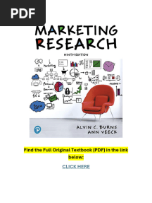 Marketing Research, 9th Edition TEXTBOOK