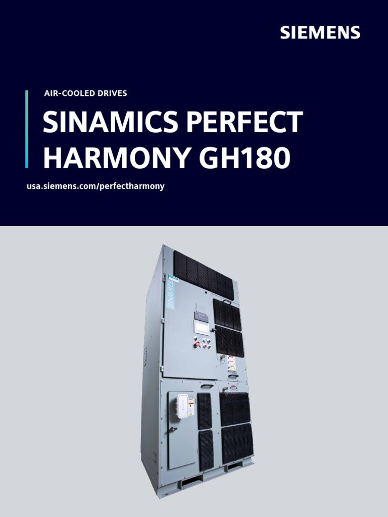 SINAMICS_MV_VSD_SIEMENS | PDF | Electric Motor | Electromagnetism