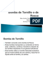 Expocicion Bomba de Tornillo